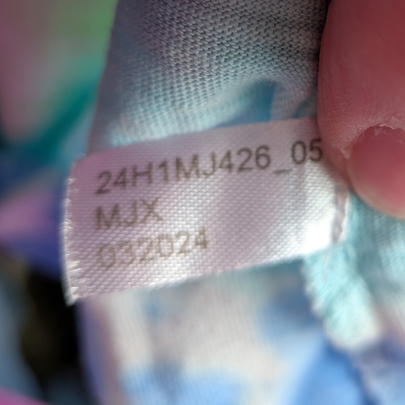 Primary Kids Tie-Dye Pocket T-Shirt Dress - Size 6-7 (Excellent Condition!) - Picture 7 of 8